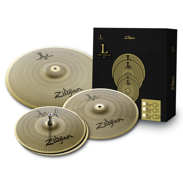 Low Volume 348 Cymbal Set
