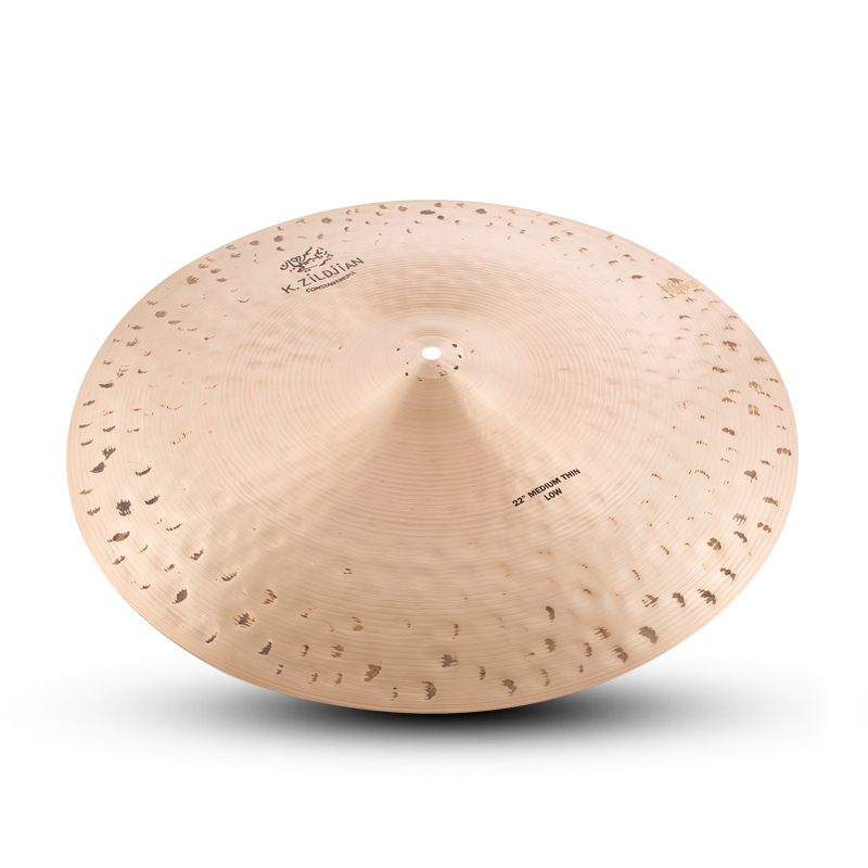 22" K Constantinople Medium Thin Ride, Low